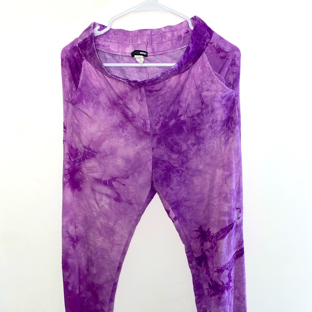 Purple Fashion Nova Joggers